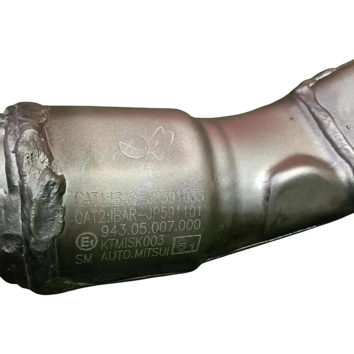 Silencer Bend Pipe Adv 390 Jp591035 Cat1 Cat2