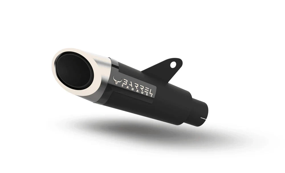 Barrel Outlaw V2 Slip-On Exhaust with Link Pipe for Kawasaki Ninja 1000SX | 304 Stainless Steel Performance Exhaust