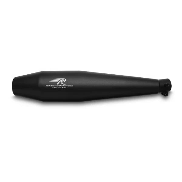 Red Rooster Pegasus Exhaust for Honda H’ness CB350 (Polish / Black)