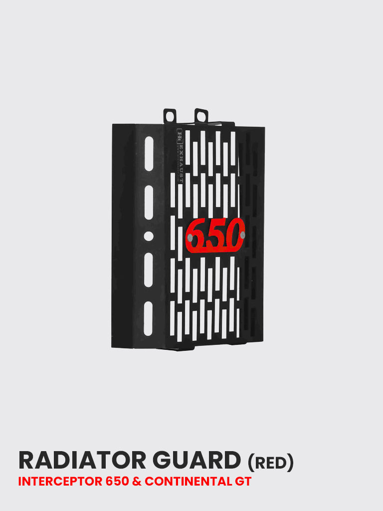 Interceptor 650 & Continental GT RADIATOR GUARD(color options available) / RD 915