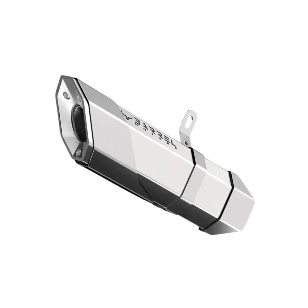 Barrel Rogue Exhaust for Aprilia SR 160 / SXR 160 with Adapter | Rogue 1 & Rogue 2 304 Stainless Steel Performance Slip-On Exhaust