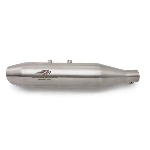 Red Rooster Rumbler Max Matte Exhaust for Royal Enfield Meteor 350 – Performance Slip-On