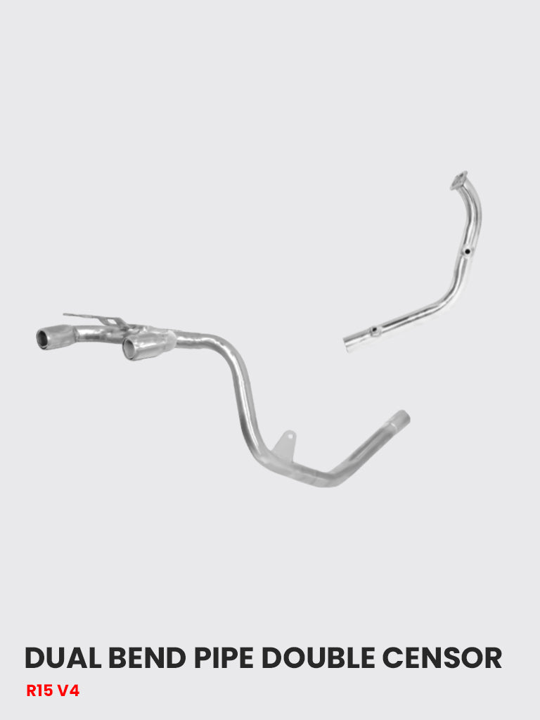 R15 V4 /M 2023  DUAL EXHAUST BEND WITH DUAL SENSOR - SB 608