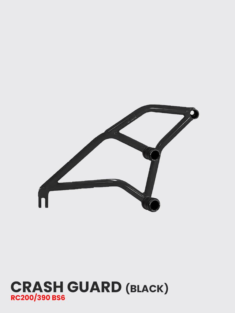 KTM RC 200 & 390 BS4-BS6 CRASH GUARD BLACK - SB 622