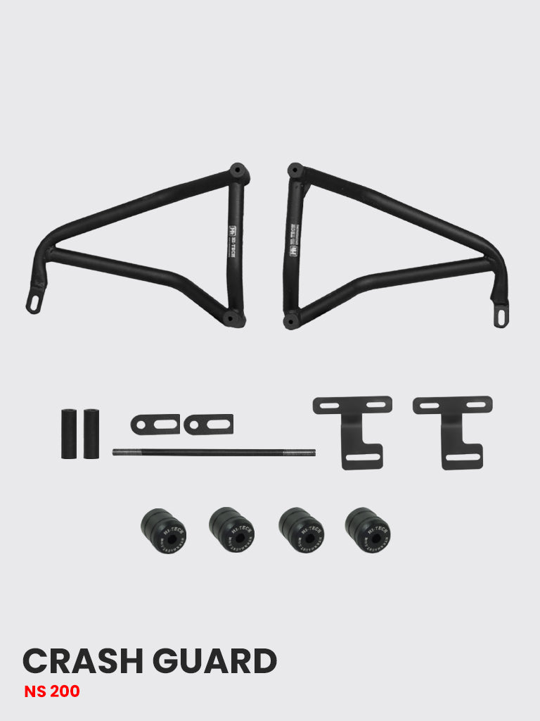 BAJAJ NS 125 & 160 & 200  & DOMINAR 250 & 400 CRASH GUARD UNIVERSAL 4 METAL SLIDER - SB 635