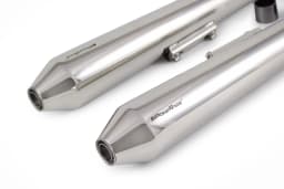 PowerRage Slip-On Exhaust for Royal Enfield Interceptor 650 / GT 650 – Polish Finish Long Type