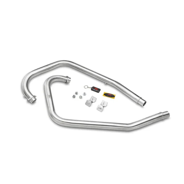 Red Rooster Stellar Matte Header Pipe for Interceptor 650 & Continental GT 650