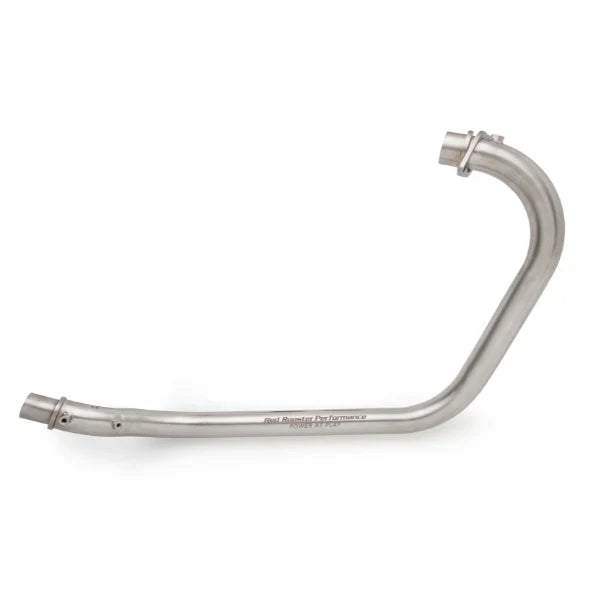 Red Rooster Vertex Header Pipes for Himalayan & Scram 411 – Stainless Steel Performance Header (Polish / Matte)