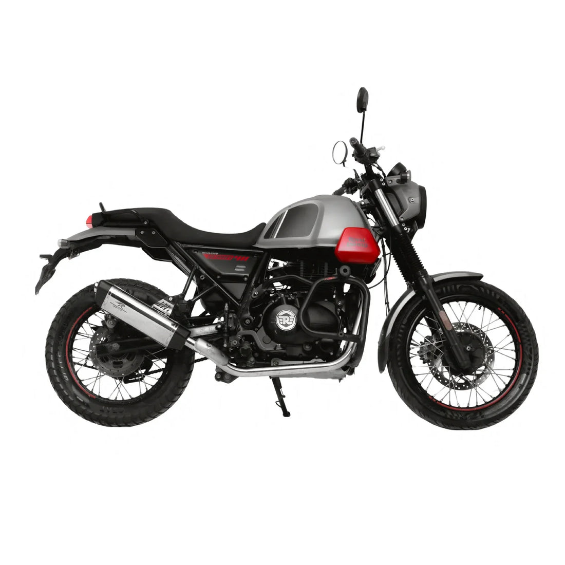 Red Rooster Vertex Polish Exhaust for Royal Enfield Himalayan & Scram 411