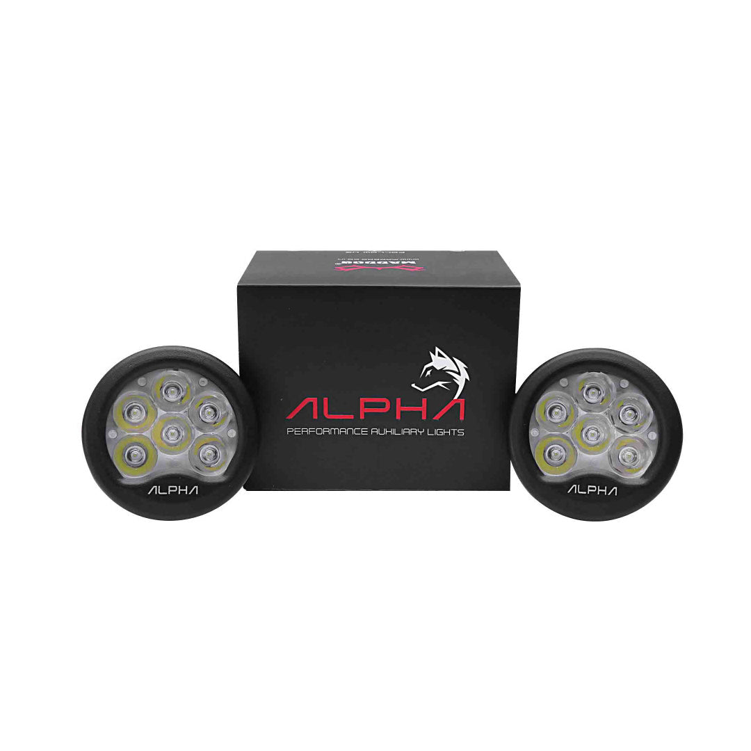 Maddog Alpha Fog Lamp Pair Universal White