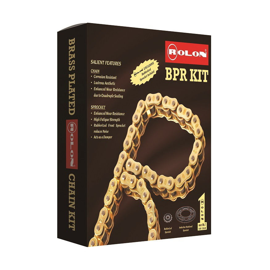 Rolon Brass Chain And Sprocket Kit For Imperial 400 Kit Horc 367