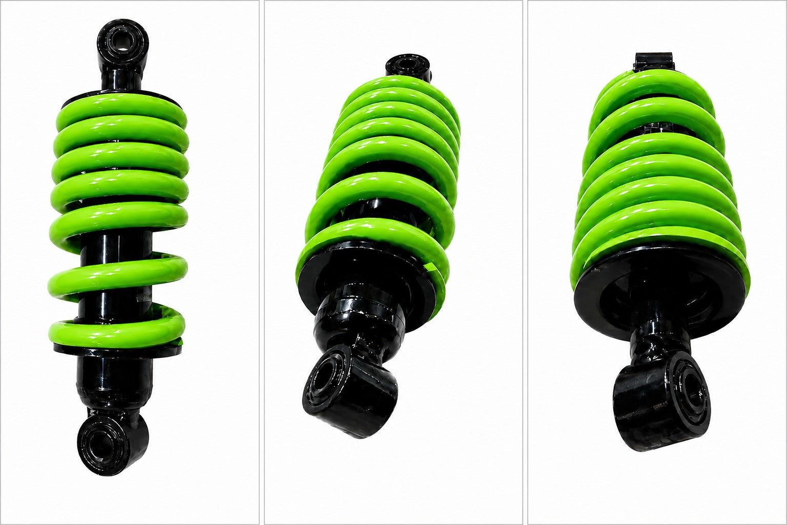 Ather 450 450X rear mono suspension green front view