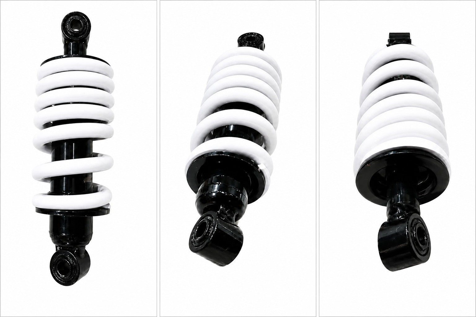 Ather 450 450X rear mono shock absorber white side view