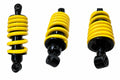 Ather 450 and 450X rear mono shock absorber close view yellow
