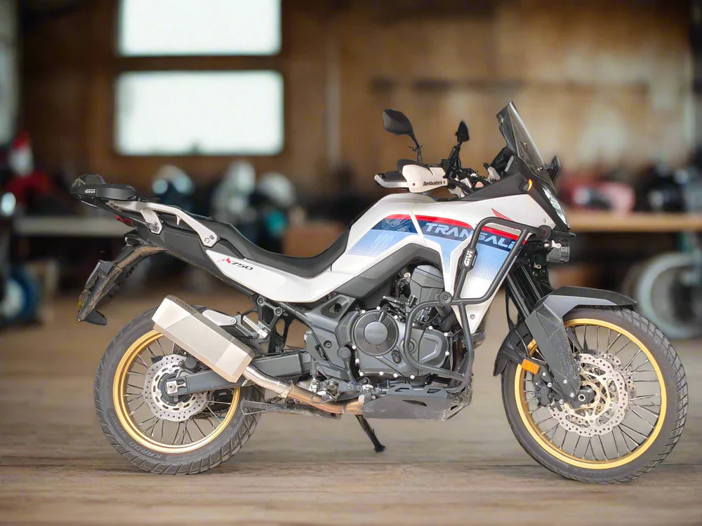 Barrel Storm Slip-On Exhaust for Honda XL750 Transalp | 304 Stainless Steel Performance Exhaust