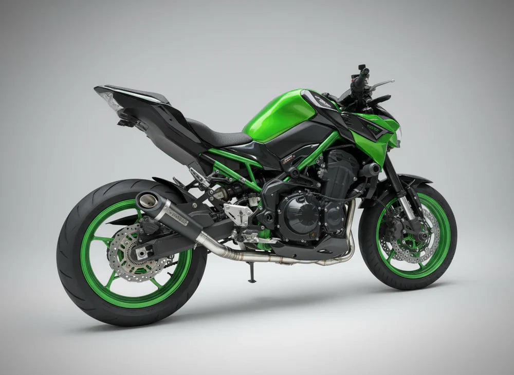 Barrel Outlaw 2.0 Full System Exhaust for Kawasaki Z900 | 304 Stainless Steel Performance Exhaust