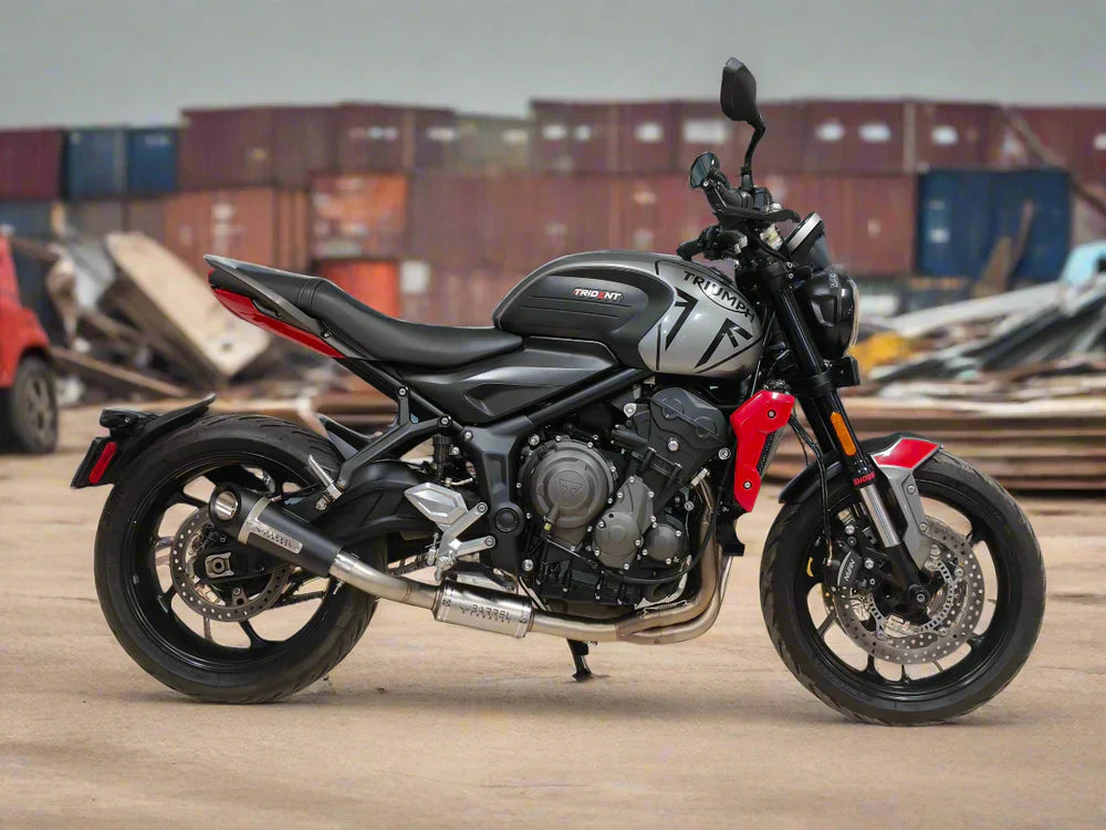 Barrel Outlaw 2.0 Full System Exhaust for Triumph Trident 660 / Tiger Sport 660 / Daytona 660 | 304 Stainless Steel Performance Exhaust