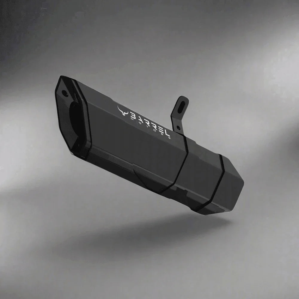 Barrel Rogue V2 Slip-On Exhaust with Link Pipe for Benelli TRK 251 | 304 Stainless Steel Performance Exhaust
