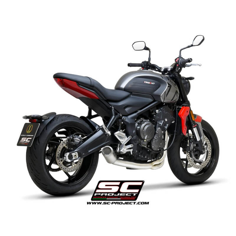 SC Project CR T Full System Exhaust Triumph Trident 660 (2021 24)