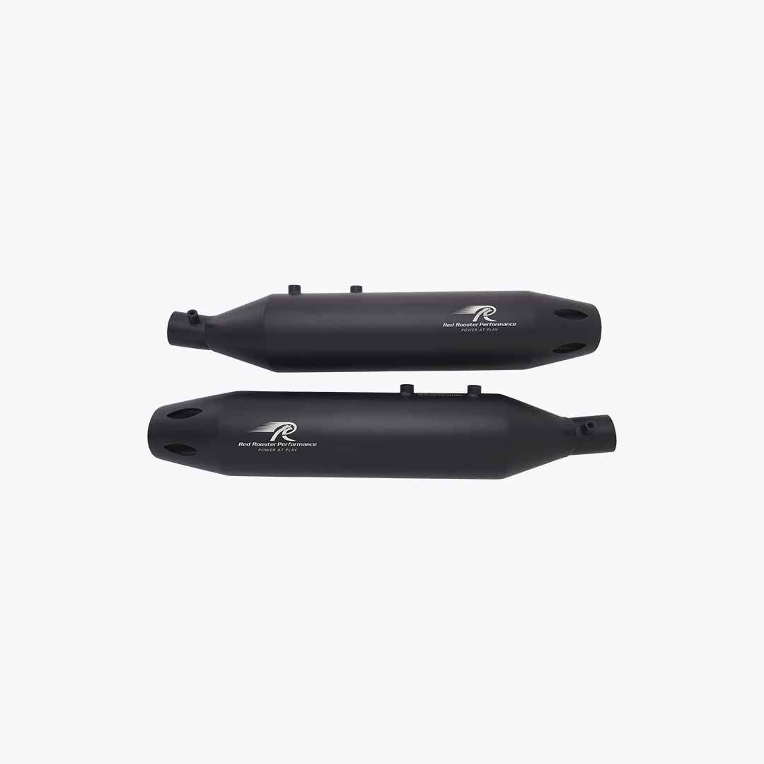 Red Rooster Performance Astral Pro Exhaust Super Meteor 650 Black Matte