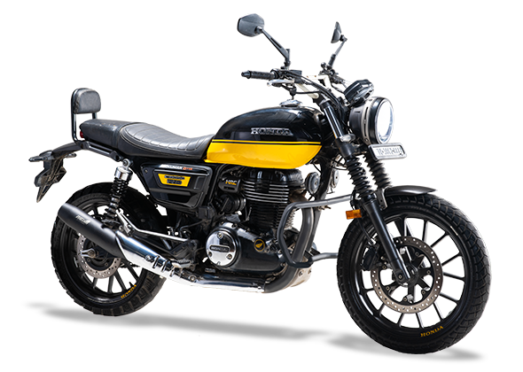 Honda CB350RS Drift Performance Exhaust | Silver Stallion | +1.8 BHP Boost | Black Matte