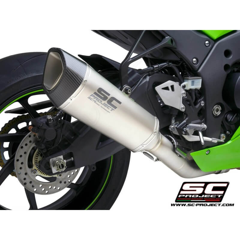 SC Project SC1 R Titanium Exhaust Kawasaki Ninja ZX10R,RR (2021 24)