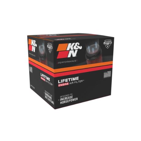 K&N BM-6501 High-Flow Washable Air Filter for BMW F650GS, F650GS Dakar, G650GS & Sertao (2000-2016) | Lifetime Performance Air Filter