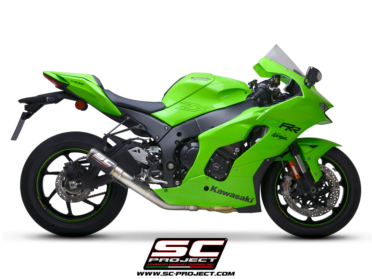 Sc Project Cr T Slip On Exhaust For Kawasaki Zx 10R 2021 23