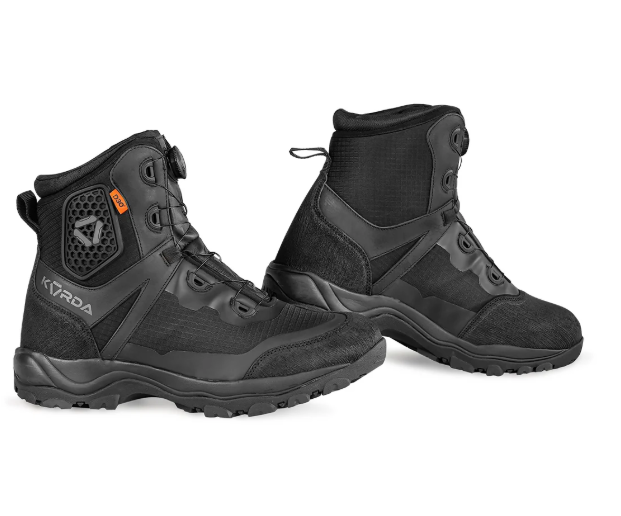 Korda Recon Moto Combat Riding Boots – Black