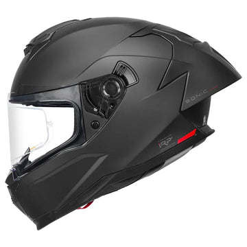 Korda Sonic GP Solid Full Face Helmet – Matt Black
