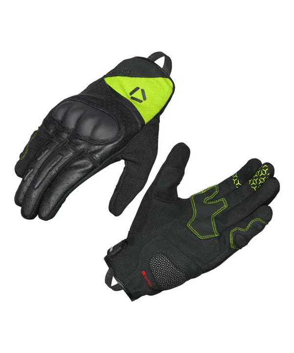 Korda Triad Riding Gloves – Fluorescent Yellow
