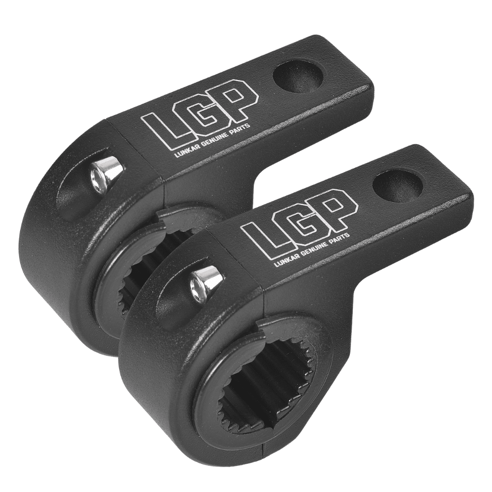 LGP Fog Lamp Clamp for Bike & Motorcycle | Universal Metal Mount Bracket for Auxiliary Lights