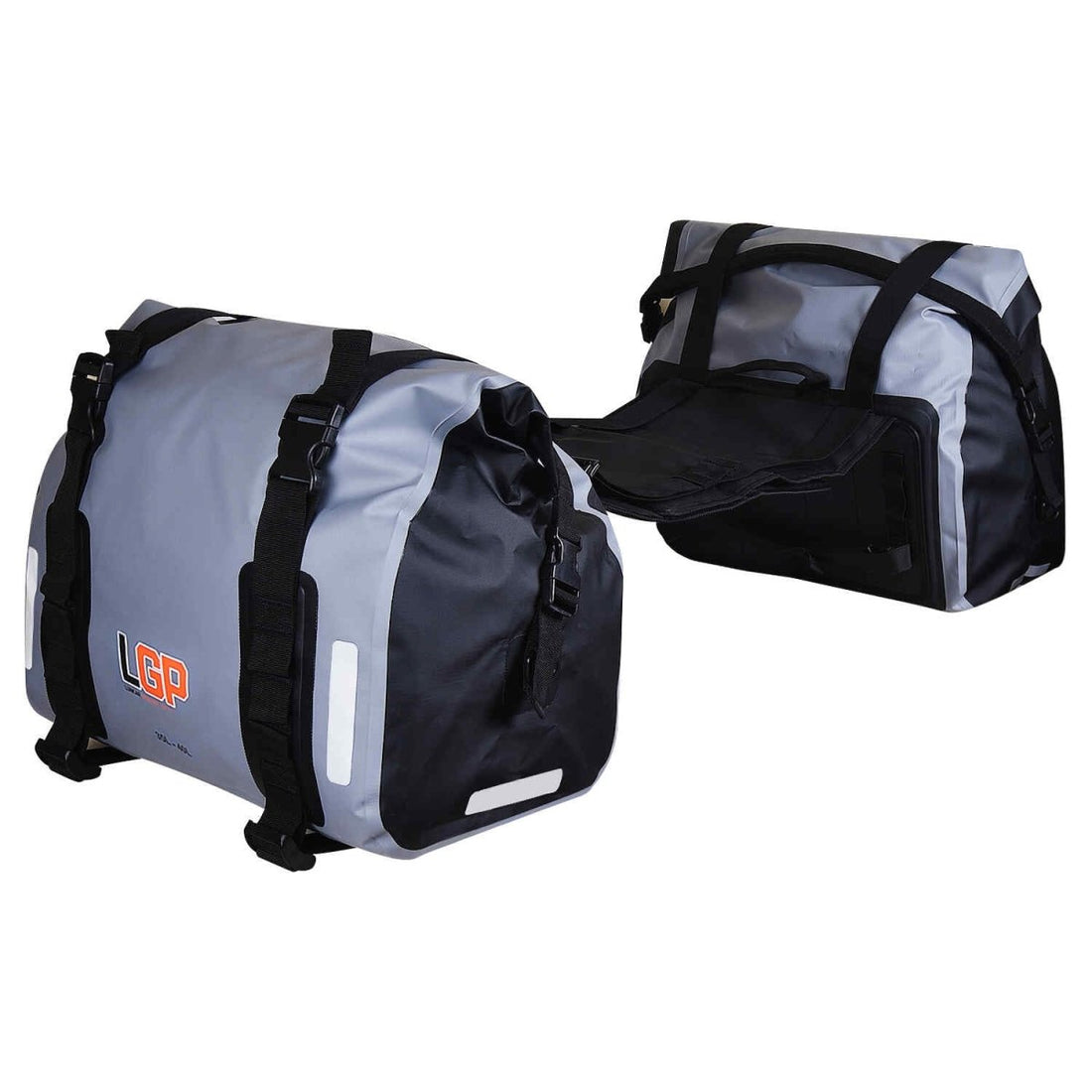 LGP Motorcycle Saddle Bag 35L*2 (Grey)