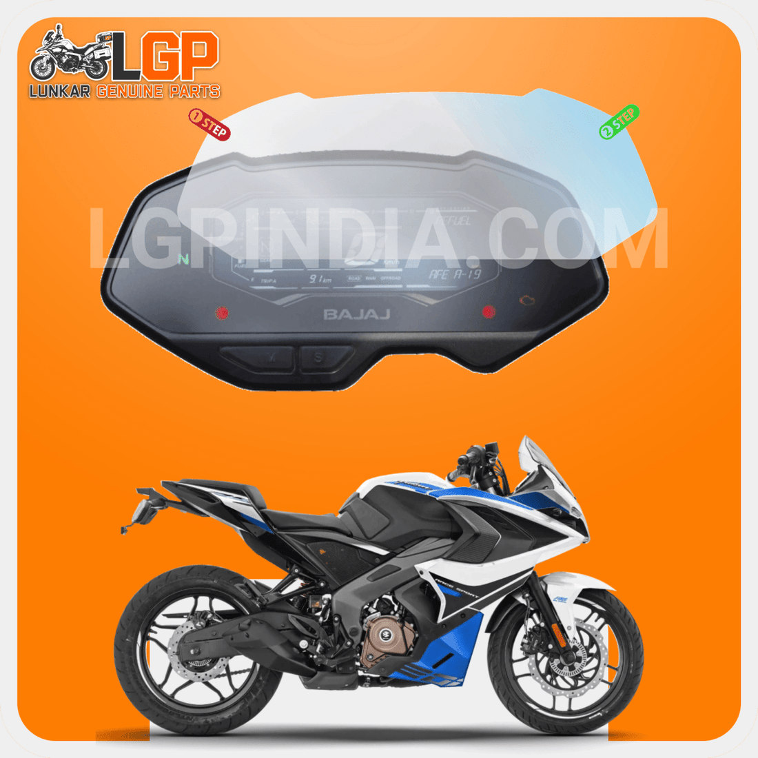 LGP SCREEN GUARD DISPLAY PROTECTOR BAJAJ