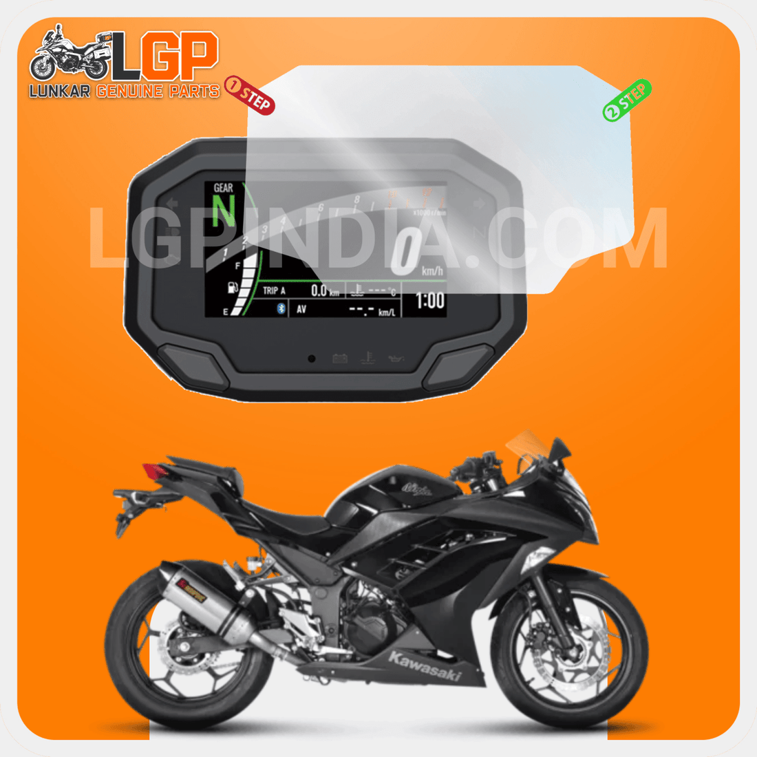 LGP SCREEN GUARD DISPLAY PROTECTOR KAWASAKI