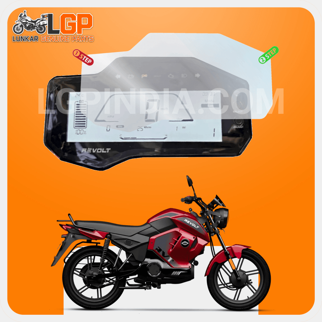 LGP SCREEN GUARD DISPLAY PROTECTOR REVOLT
