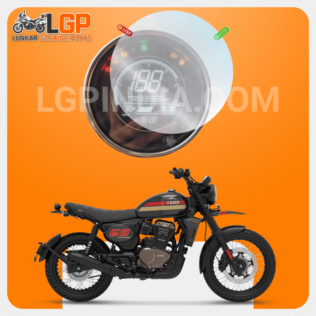 LGP SCREEN GUARD DISPLAY PROTECTOR YEZDI