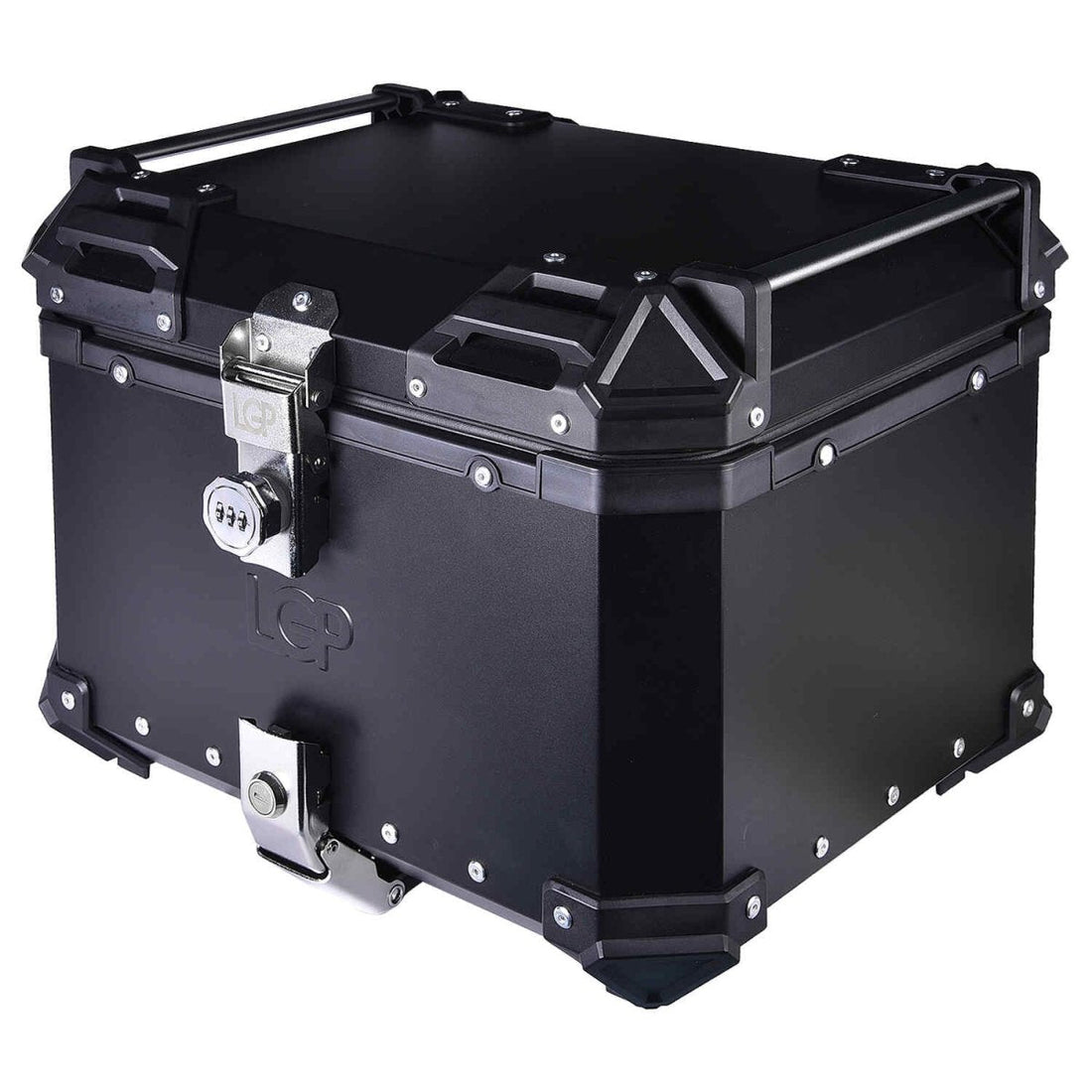 LGP TOP BOX 45L BLACK NUMBER LOCK WITH BACKREST
