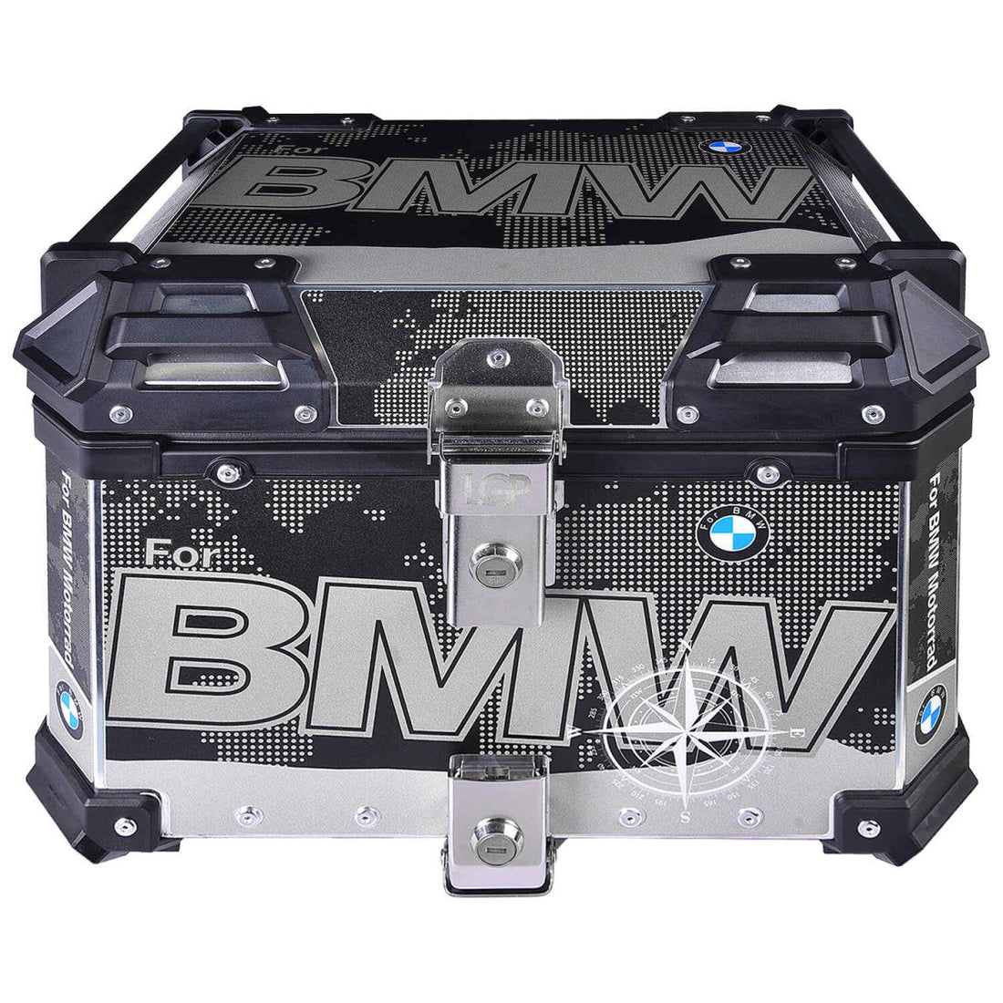 LGP TOP BOX 45L BMW DRAW WITH BACKREST
