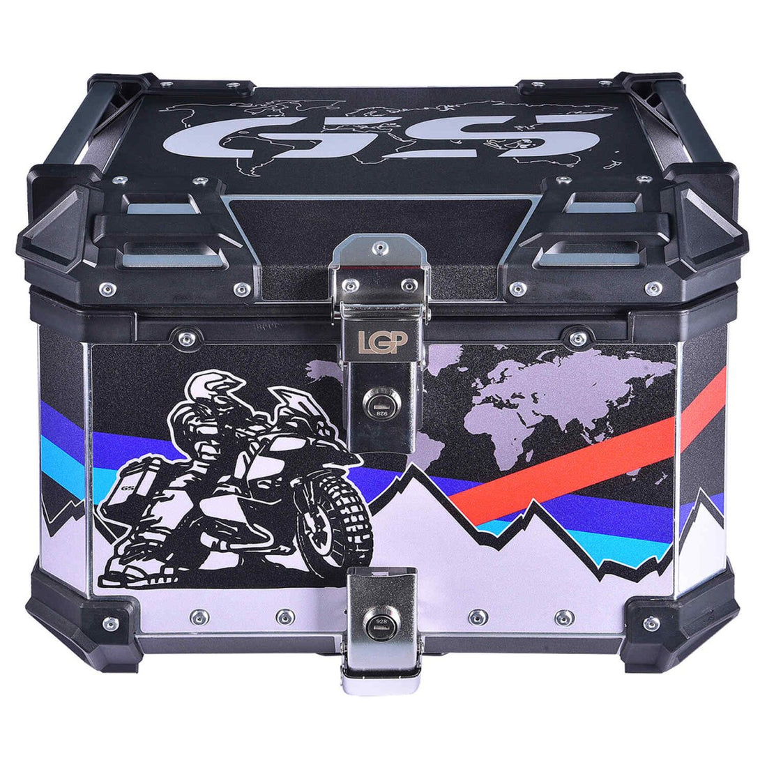 LGP TOP BOX 45L GS ADV WITH BACKREST