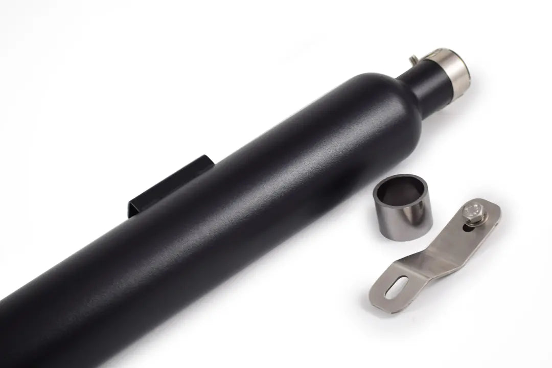 Powerage Slip-On Exhaust for Royal Enfield 350 / 500 – Black Long Type Performance Exhaust