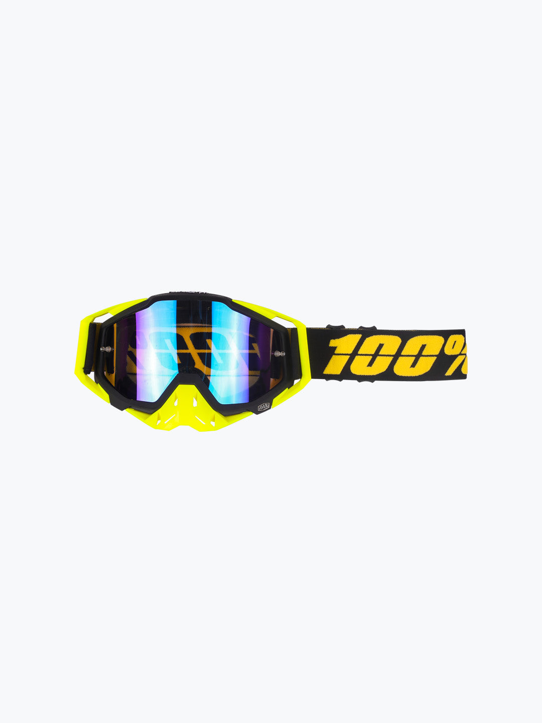 100% Goggles Yellow Blue Tint