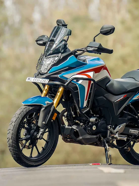 Cb 200X – NX200 X Adrinex Crashguard With Slider – Legundary Customs