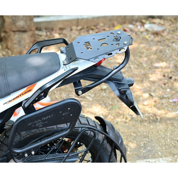CNC Carrier With Plate For 2025 KTM Adventure 250 / 390 ( Top Rack ) - Motocare