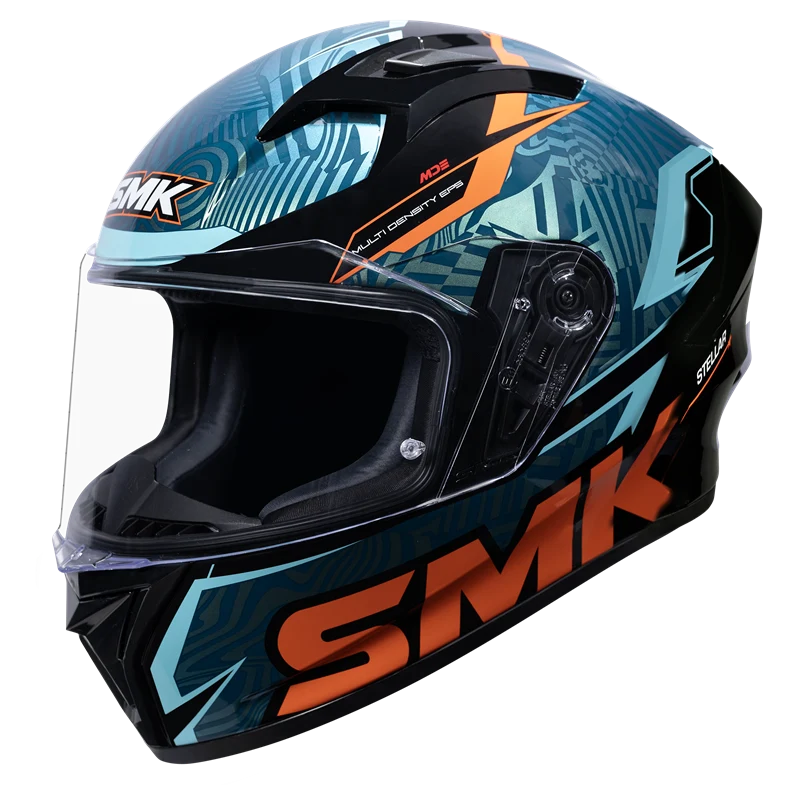 SMK Stellar Sports Fury GL257C Full Face Helmet