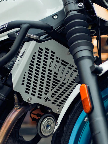RE Guerrilla 450 Sherpa Radiator Grill Aluminium – Legundary Customs