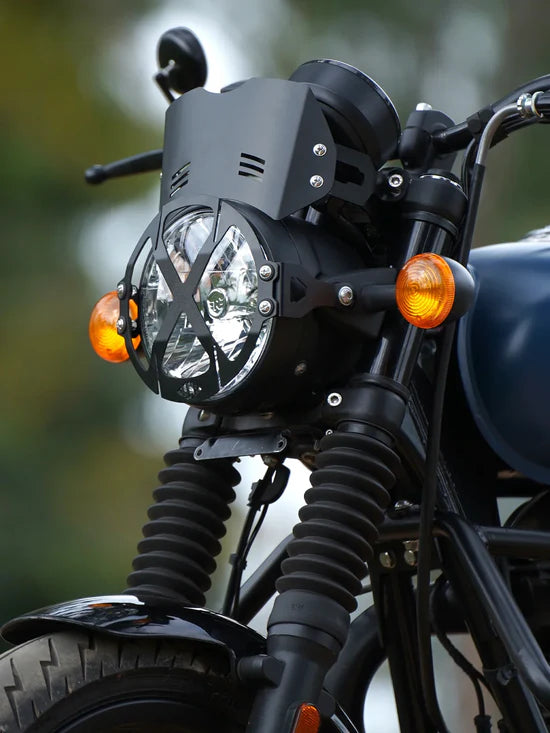 RE Hunter 350 Stalkerx Headlight Grill – Legundary Customs