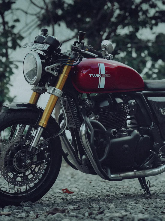 RE Interceptor 650 Thanos Crash Guard With Slider – Legundary Customs