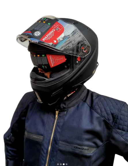 SMK Agnar – Unicolor – Matt Black Helmet – MA200 – Modern Retro Full Face Helmet