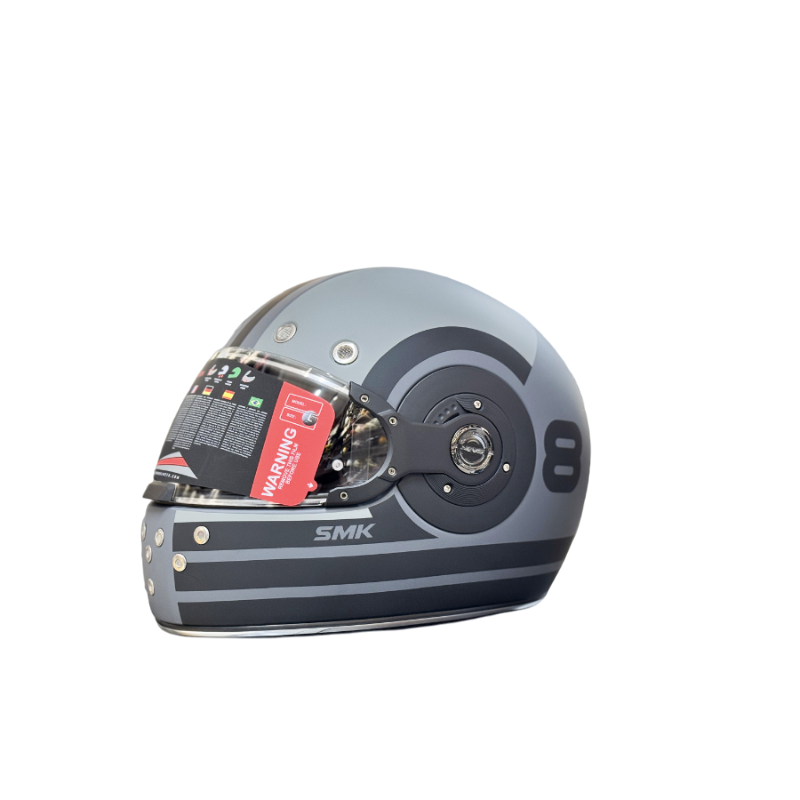SMK Retro MA626 Motorbike Helmet